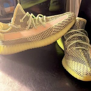Yeezy 350 , neon green (non reflective) size 11